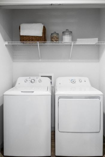 Full size washer and dryer